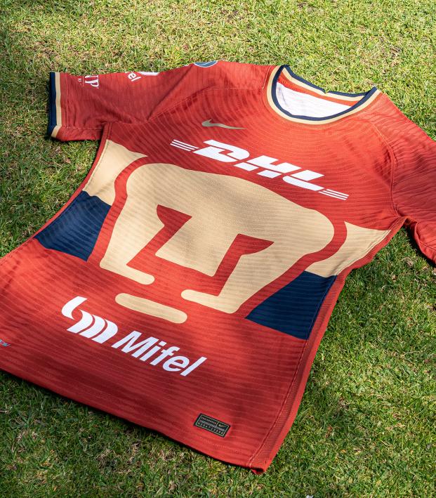 Tercer Jersey Pumas 2022 Terracota En Honor Al Estadio Olímpico